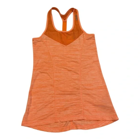 Reebok Women's Vibrant Orange Muscle Tee - Picture 2 of 4